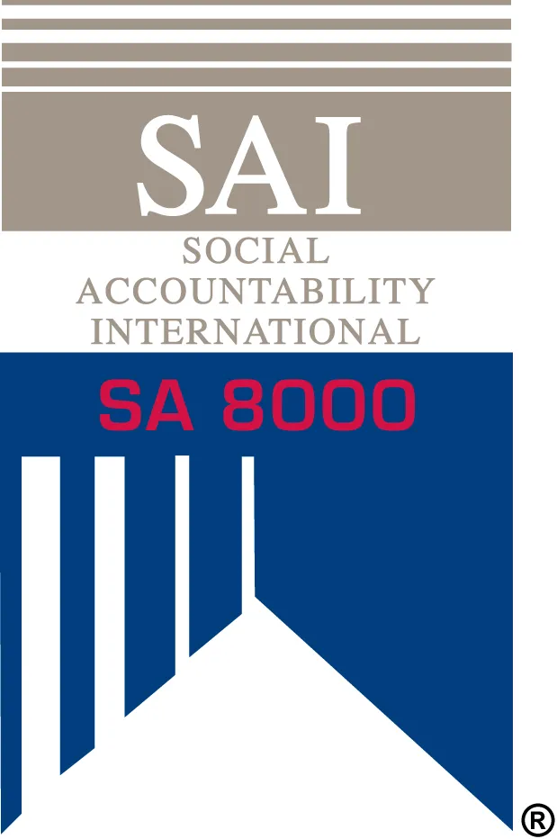Logotipo padrão da SA-8000