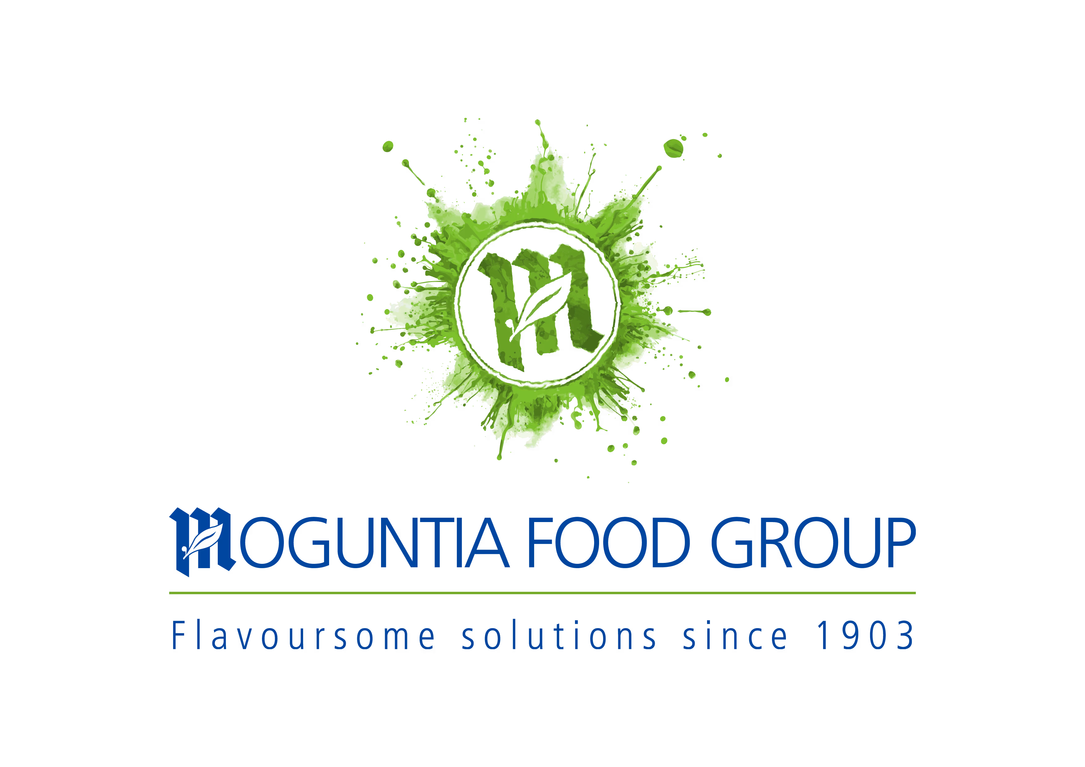 Logotipo do grupo alimentar Moguntia